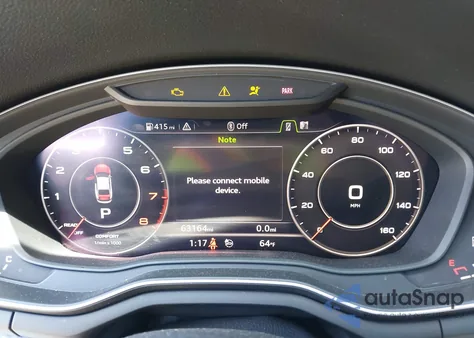 2019 Audi A5 45 Premium from USA, damaged, VIN WAUENCF5XKA023694